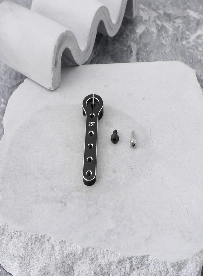 أوتوتك ذراع توجيه سيرفو قابل للتمديد من OTOTEC، قطعتان، 25T، طول إجمالي 56 مم، متوافق مع طائرات البلسا من 30 إلى 100 سم مكعب، متوافق مع Futaba، أسود - Image 5